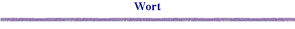 Wort